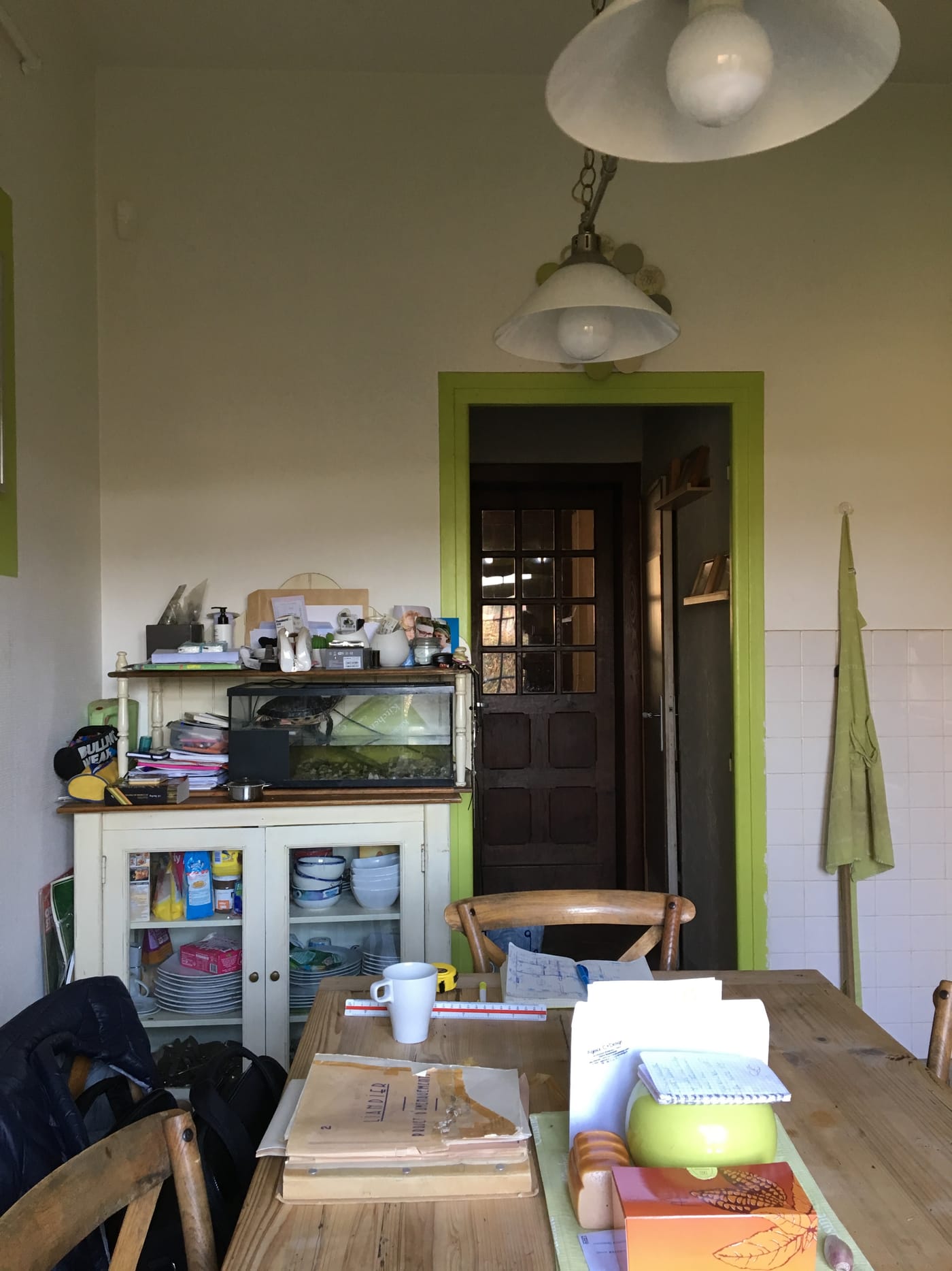 Maison de famille — le rez-de-chaussée — avant ou pendant les travaux