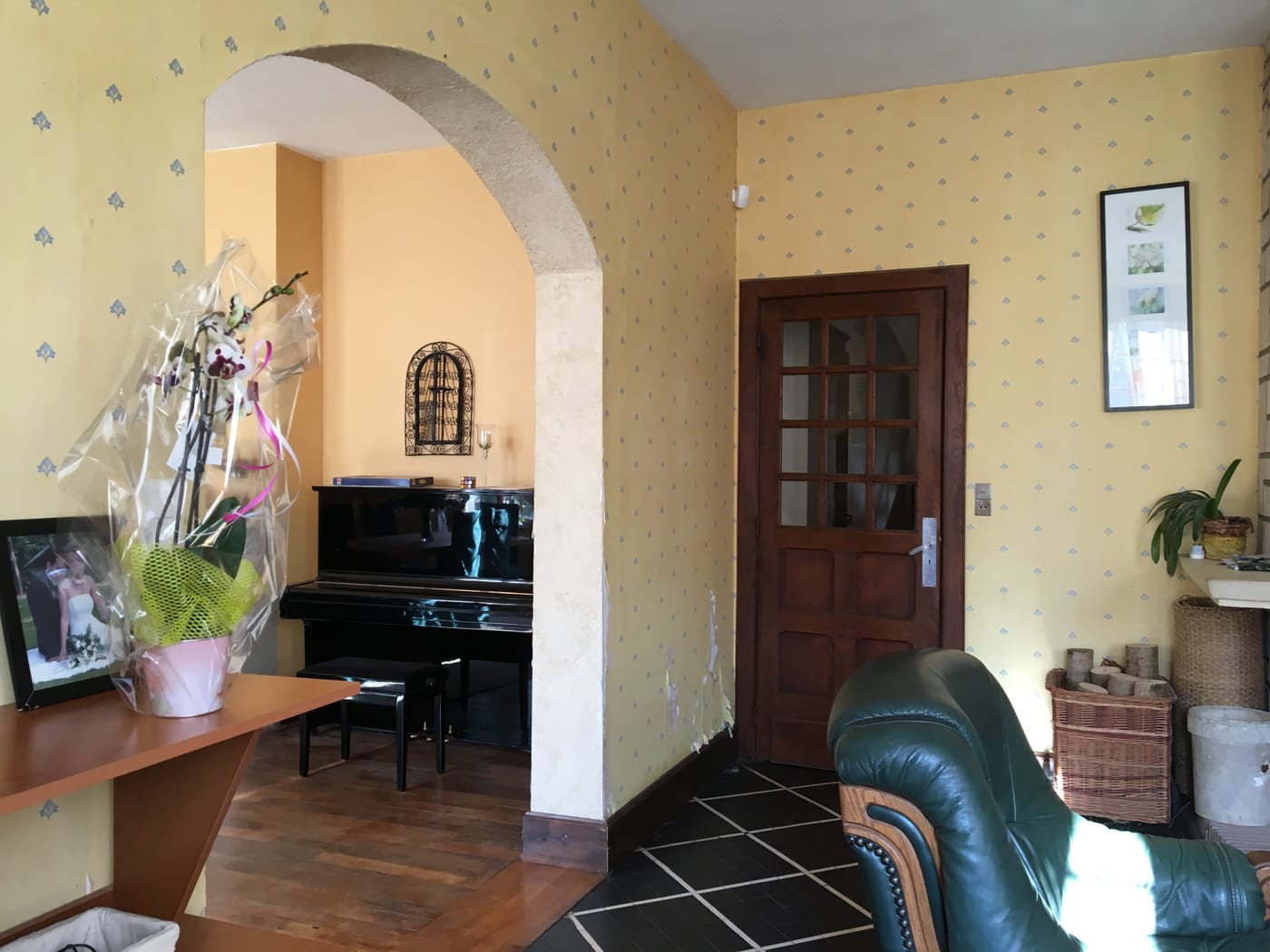 Maison de famille — le rez-de-chaussée avant travaux — Arzillières-Neuville