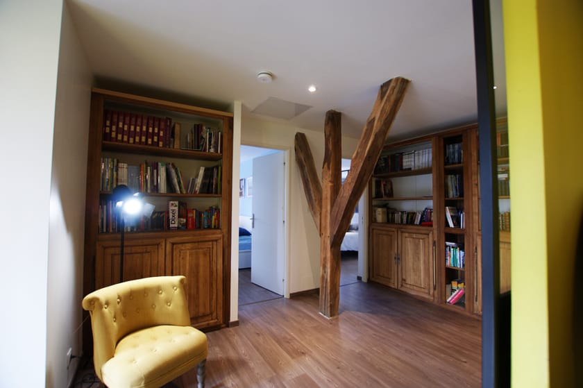 Maison de famille — l’étage après travaux — Arzillières-Neuville, vue 1
