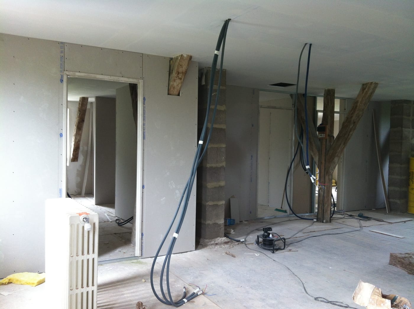 Maison de famille — l’étage — avant ou pendant les travaux