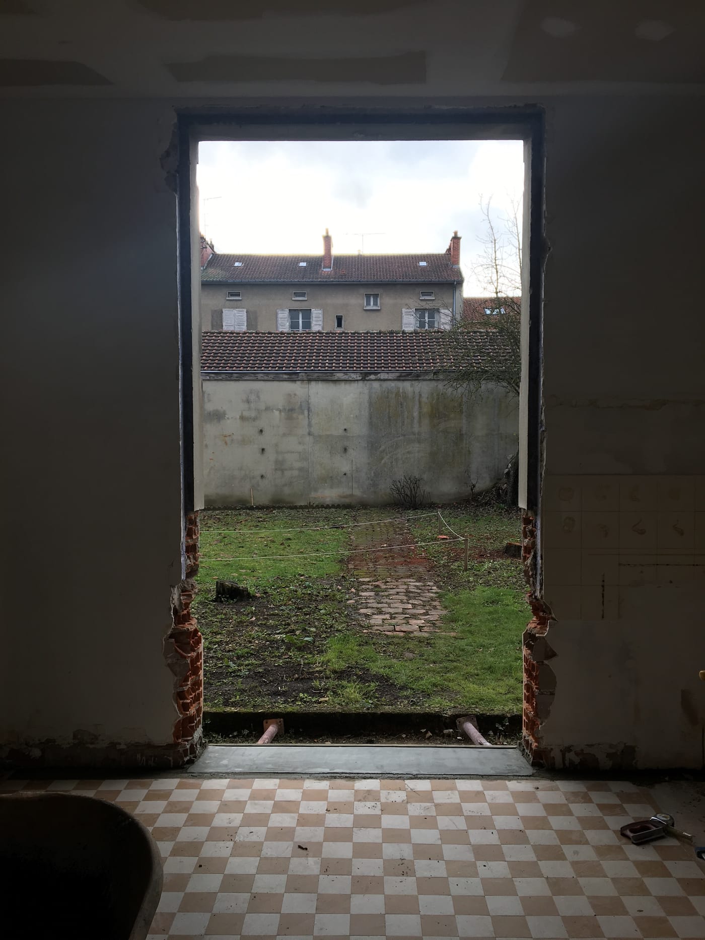 Projet d'Enfer — avant ou pendant les travaux