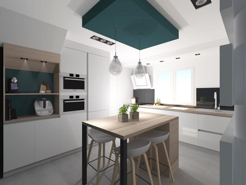 Perspective 3D du projet — À vos assiettes