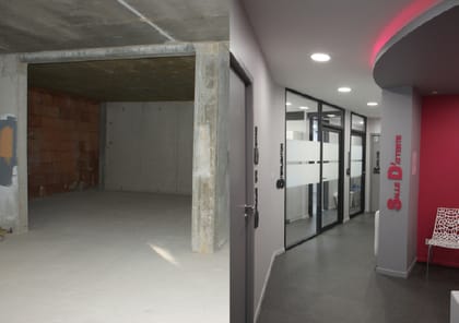 Aïe dentiste — avant ou pendant les travaux